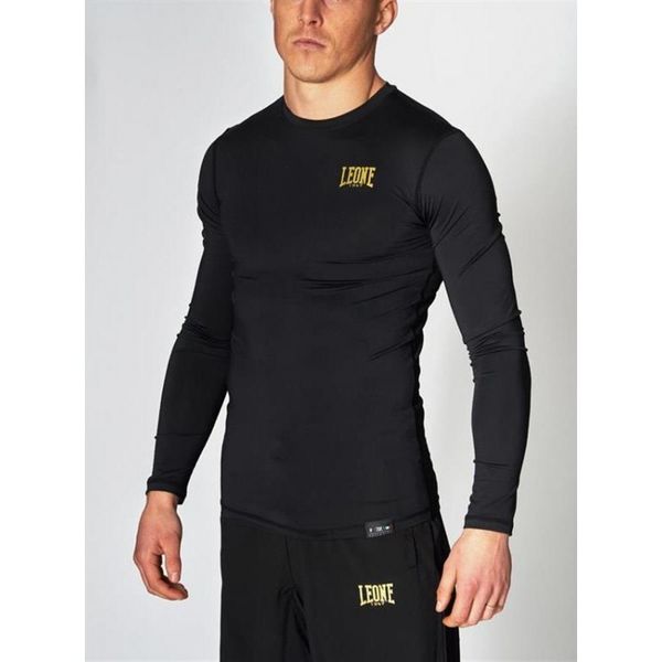 Рашгард с длинным рукавом Leone, Black/Gold - 2XL 500105 фото