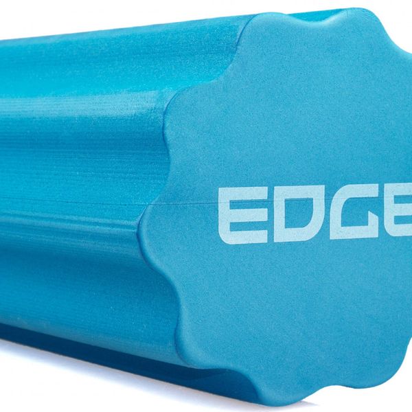 Массажный ролик EDGE профилированный YOGA Roller EVA RO3-30 синий (30*15см.) ERO3-30 BLUE фото