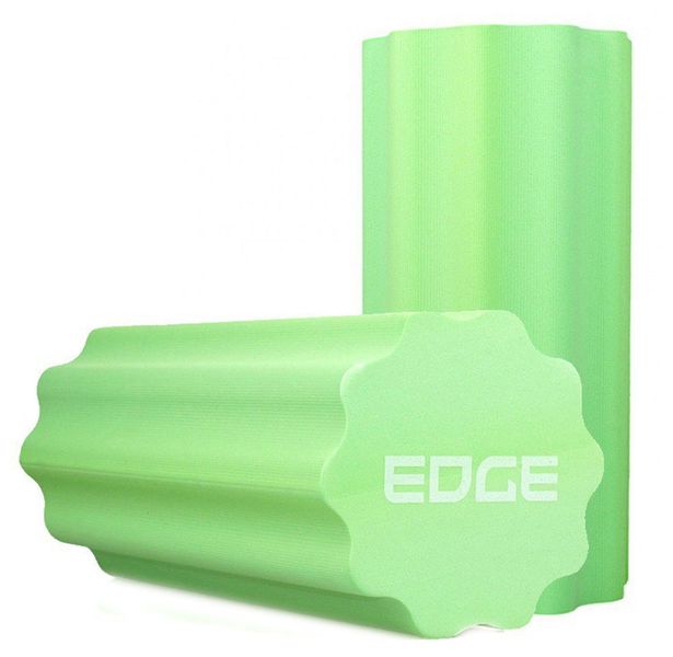 Масажний ролик EDGE профільований YOGA Roller EVA RO3-30 зелений(30*15см.) ERO3-45 GREEN фото