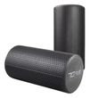 Масажний ролик (валік) 7SPORTS гладкий Foam Roller EVA чорний (30*15см.) RO2-30 BLACK фото