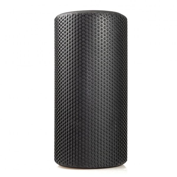 Масажний ролик (валік) 7SPORTS гладкий Foam Roller EVA чорний (30*15см.) RO2-30 BLACK фото