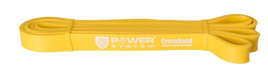 Эспандер-петля (резинка для фитнеса и кроссфита) Power System PS-4051 CrossFit Level 1 Yellow (сопротивление 4-25 кг) PS-4051_Yellow фото