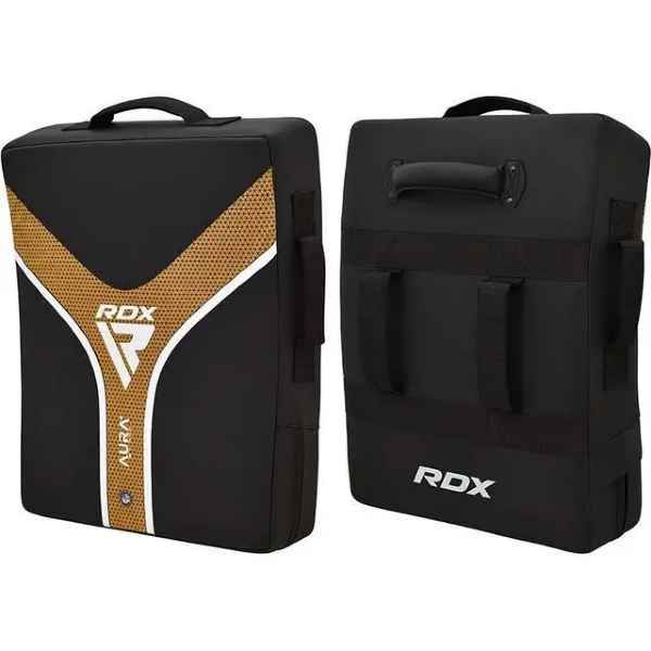 Маківара RDX KICK SHIELD AURA PLUS T-17 Black Golden Heavy KSR-T17BGL+ фото