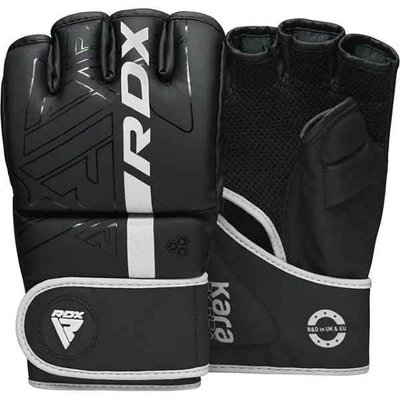 Перчатки для ММА RDX F6 KARA Matte White M (капа в комплекте) GGR-F6MW-M фото