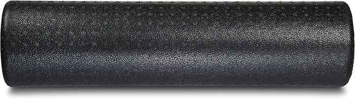 Масажний ролик (роллер) гладкий U-POWEX EPP foam roller (90*15cm) Black UP_1008_epp_(90cm) фото