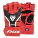 Рукавиці для ММА RDX AURA PLUS T-17 Red/Black S (капа у комплекті) GGR-T17RB-S+ фото 2