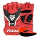 Рукавиці для ММА RDX AURA PLUS T-17 Red/Black S (капа у комплекті) GGR-T17RB-S+ фото 1