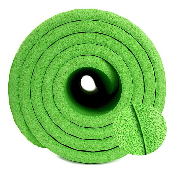 Коврик для йоги и фитнеса 7SPORTS NBR Yoga Mat MTS-1 (180*60*0,8см.) Зеленый MTS-1 GREEN фото