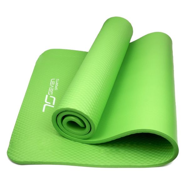 Коврик для йоги и фитнеса 7SPORTS NBR Yoga Mat MTS-1 (180*60*0,8см.) Зеленый MTS-1 GREEN фото