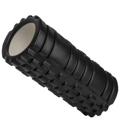 Массажный ролик (роллер) U-POWEX EVA foam roller (33x14см.) Black UP_1020_T1_Black фото