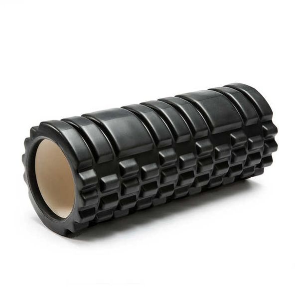 Массажный ролик (роллер) U-POWEX EVA foam roller (33x14см.) Black UP_1020_T1_Black фото