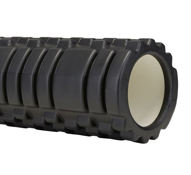 Масажний ролик (ролер) U-POWEX EVA foam roller (33x14см.) Black UP_1020_T1_Black фото