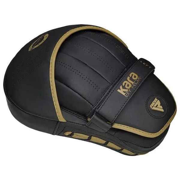 Лапи боксерські RDX F6 KARA Matte Golden FPR-F6MGL фото