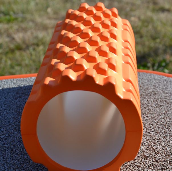 Масажний ролик (ролер) U-POWEX EVA foam roller (33x14см.) Orange UP_1020_T1_Orange фото