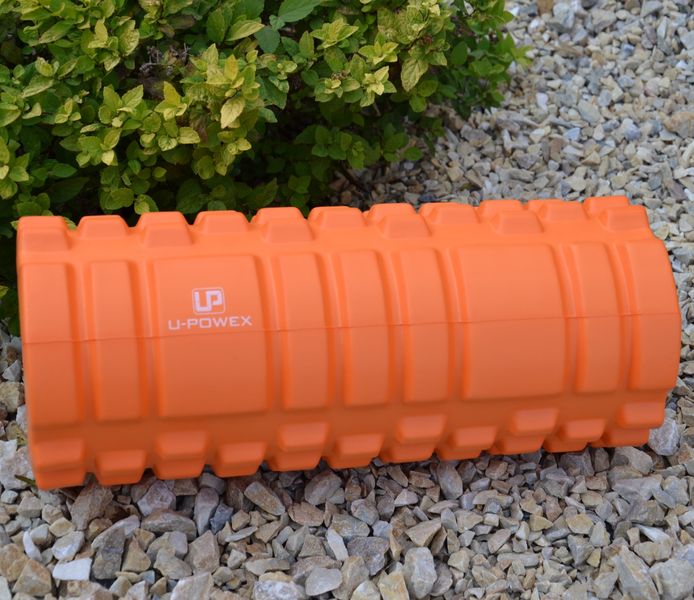 Масажний ролик (ролер) U-POWEX EVA foam roller (33x14см.) Orange UP_1020_T1_Orange фото