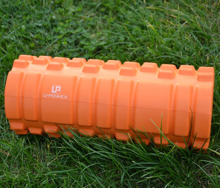 Масажний ролик (ролер) U-POWEX EVA foam roller (33x14см.) Orange UP_1020_T1_Orange фото