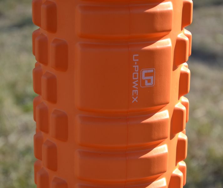 Масажний ролик (ролер) U-POWEX EVA foam roller (33x14см.) Orange UP_1020_T1_Orange фото