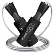 Скакалка скоростная с подшипниками PowerPlay 4209 Sport Jump Rope Черная (3m.) PP_4209_Black фото