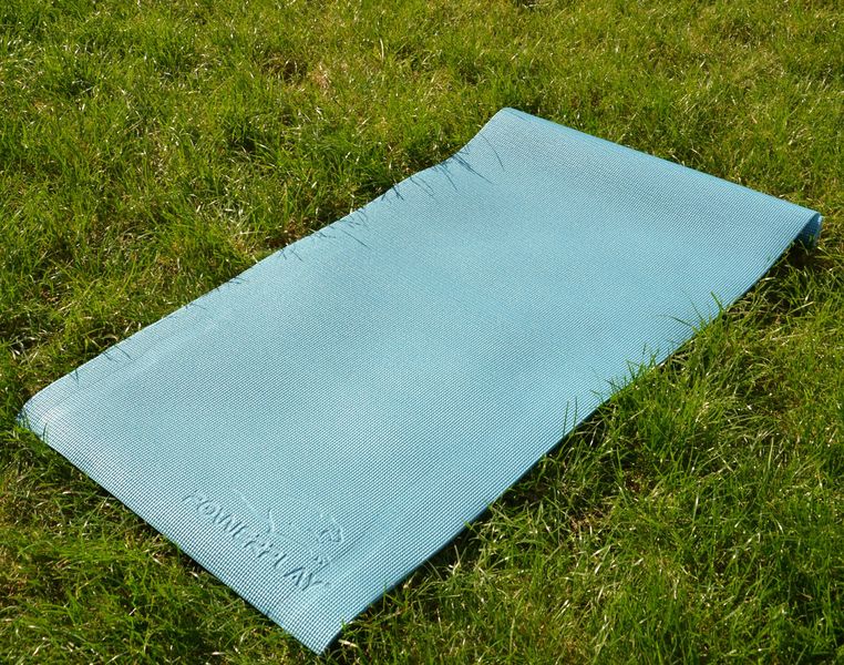 Килимок для йоги та фітнесу PowerPlay 4010 PVC Yoga Mat Зелений (173x61x0.6) PP_4010_Green_(173*0,6) фото