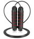 Скакалка швидкісна PowerPlay 4210 Power Weighted Jump Rope Чорна (2,7m.) PP_4210_Black/Red фото 1