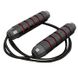 Скакалка скоростная PowerPlay 4210 Power Weighted Jump Rope Черная (2,7m.) PP_4210_Black/Red фото 7