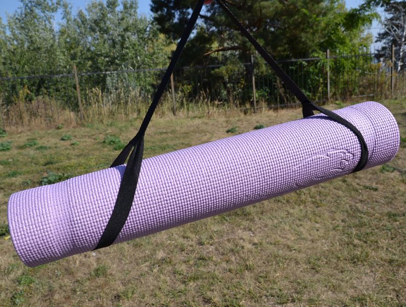 Килимок для йоги та фітнесу PowerPlay 4010 PVC Yoga Mat Лавандовий (173x61x0.6) PP_4010_Lavender_(173*0,6 фото