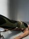Жіночий комплект для спорту Fitness Attire, black-green (топ, рашгард, лосіни) - S F04S фото 10