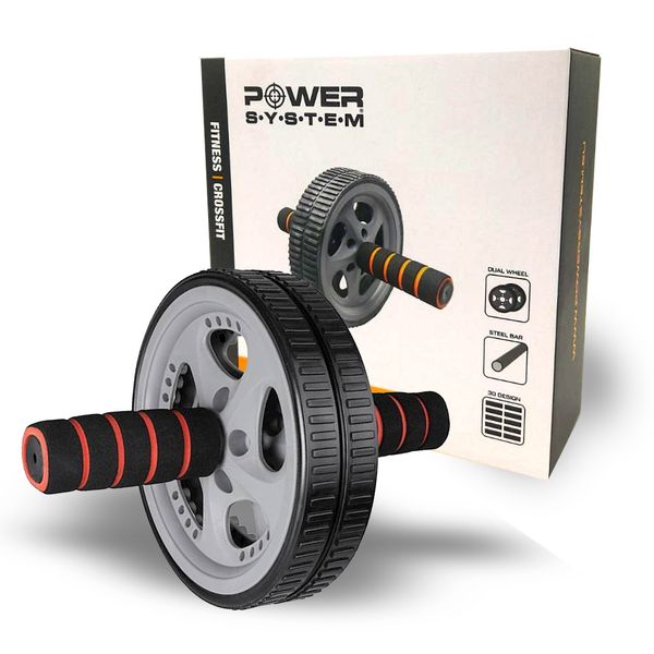 Колесо для пресса Power System PS-4006 Power Ab Wheel Grey/Black PS-4006_Grey-Black фото