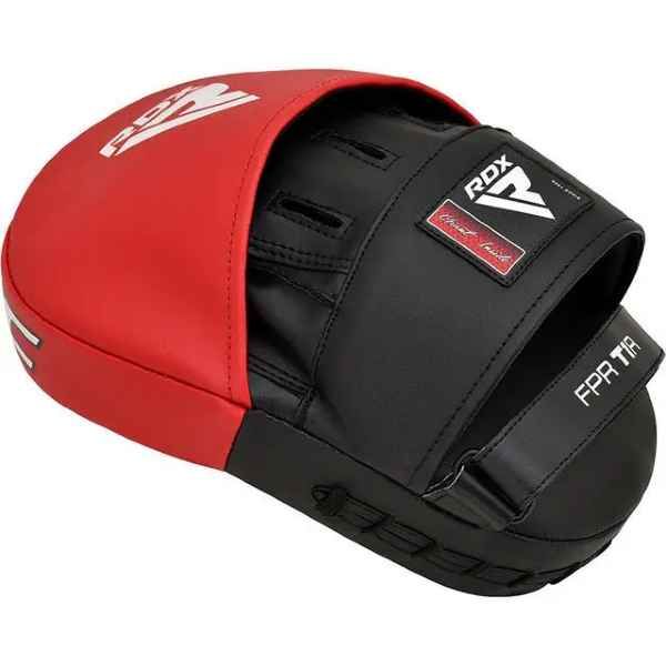 Лапи боксерські RDX T1 Curved Red/Black FPR-T1RB фото