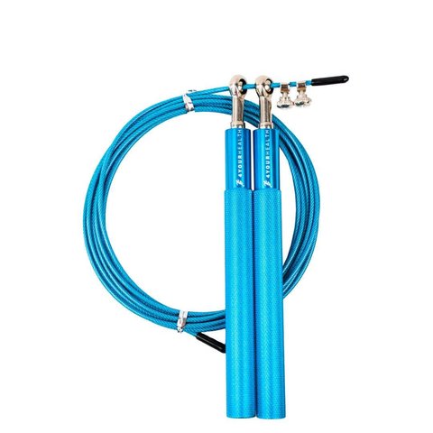 Скакалка швидкісна 4yourhealth Jump Rope Premium 3м металева на підшипниках 0200 Блакитна 4YH_0200_Blue фото
