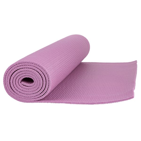 Килимок для йоги та фітнесу PowerPlay 4010 PVC Yoga Mat Рожевий (173x61x0.6) PP_4010_Rose_(173*0,6) фото