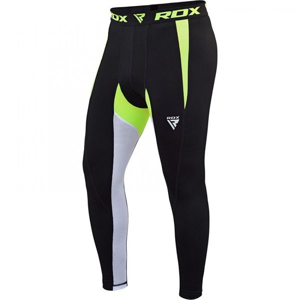 Леггинсы компрессионные RDX Lycra, Green - S 40246 фото