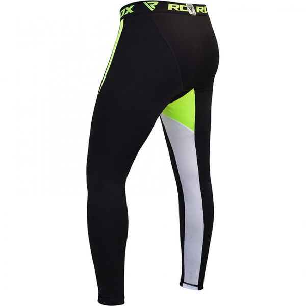 Леггинсы компрессионные RDX Lycra, Green - S 40246 фото