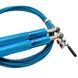 Скакалка швидкісна 4yourhealth Jump Rope Premium 3м металева на підшипниках 0200 Блакитна 4YH_0200_Blue фото 2