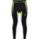 Леггинсы компрессионные RDX Lycra, Green - M 40246 фото 3