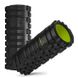 Масажний ролик (роллер) PowerPlay 4025 Massage Roller Чорно-зелений (33x15см.) PP_4025_Black_Green фото 2