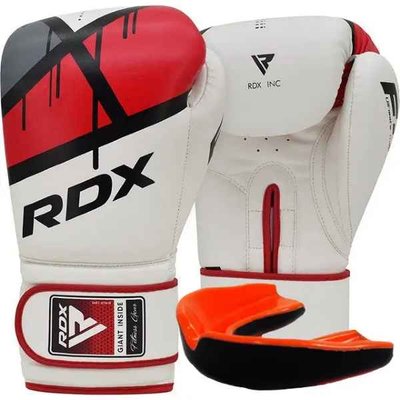 Боксерские перчатки RDX F7 Ego Red 10 унций (капа в комплекте) BGR-F7R-10oz фото