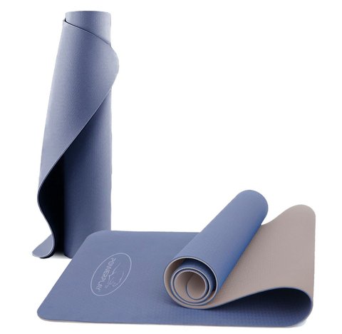 Килимок для йоги та фітнесу PowerPlay 4150 TPE Premium Performance Mat Синій (183x61x0.6) PP_4150_Blue фото
