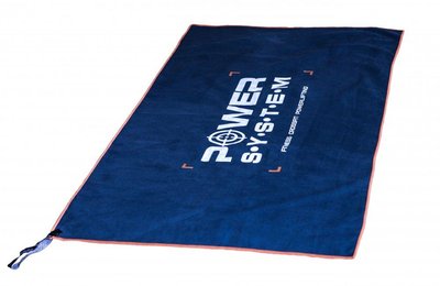 Полотенце для фитнеса и спорта Power System PS-7005 Gym Towel (100*50см.) Темно-синий 7005NB-0 фото