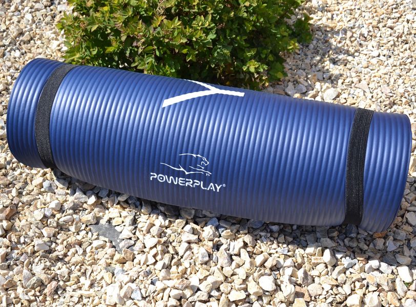 Килимок для йоги та фітнесу PowerPlay 4151 NBR Performance Mat Синій (183x61x1.2) PP_4151_Blue_1.2cm фото