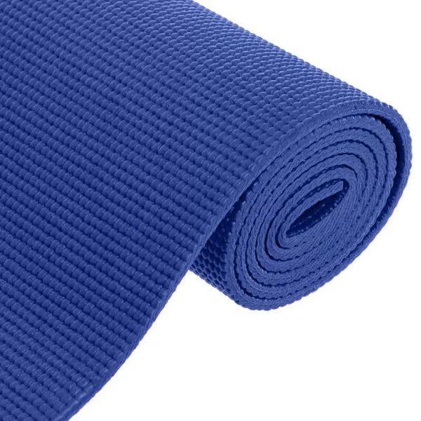 Килимок для йоги та фітнесу Power System PS-4014 PVC Fitness-Yoga Mat Blue (173x61x0.6) PS-4014_Blue фото