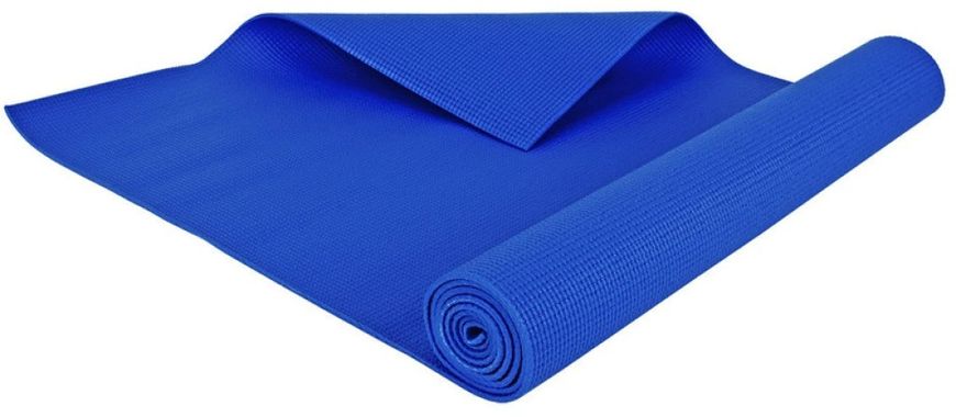 Килимок для йоги та фітнесу Power System PS-4014 PVC Fitness-Yoga Mat Blue (173x61x0.6) PS-4014_Blue фото