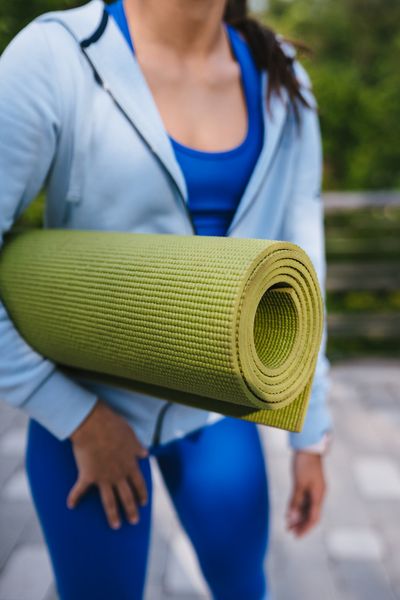 Килимок для йоги та фітнесу Power System PS-4014 PVC Fitness-Yoga Mat Green (173x61x0.6) PS-4014_Green фото