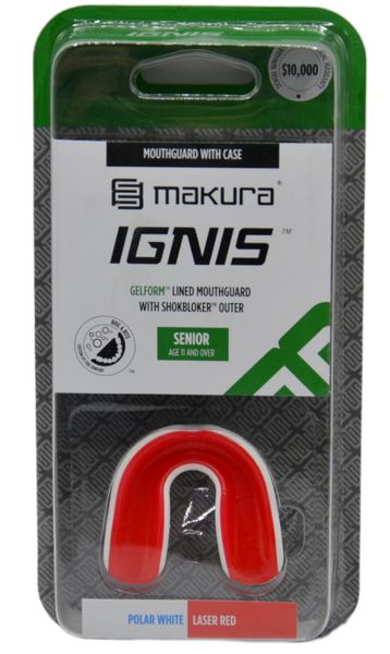 Капа MAKURA Ingis доросла (вік 11+) White/Red (art.6017514043) Ingis_SR_Wh/Red фото