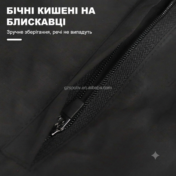 Чоловіча куртка з комірцем-стійкою Akilex - М Akilex_jak_black_m фото