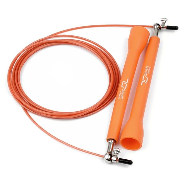 Скакалка швидкісна 7SPORTS Elite Rope 3м. металева на підшипниках SK-5 помаранчева SK-5 ORANGE фото