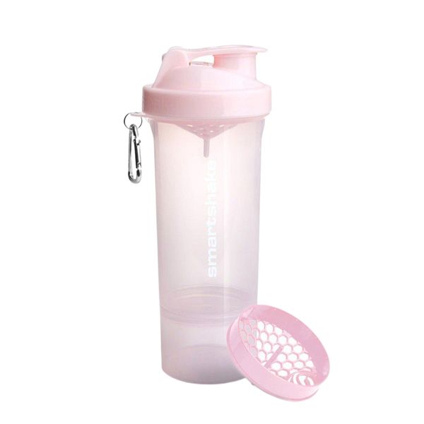 Шейкер спортивный SmartShake Slim 500ml Cotton Pink (Light Lavender) 10252501 фото