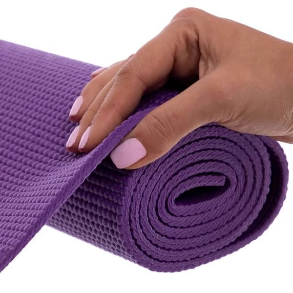 Килимок для йоги та фітнесу Power System PS-4014 PVC Fitness-Yoga Mat Purple (173x61x0.6) PS-4014_Purple фото