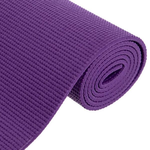 Килимок для йоги та фітнесу Power System PS-4014 PVC Fitness-Yoga Mat Purple (173x61x0.6) PS-4014_Purple фото