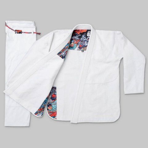 Гі (кімоно) для BJJ Samurai White - A1 white_1_VI-BGU-0006-A1 фото
